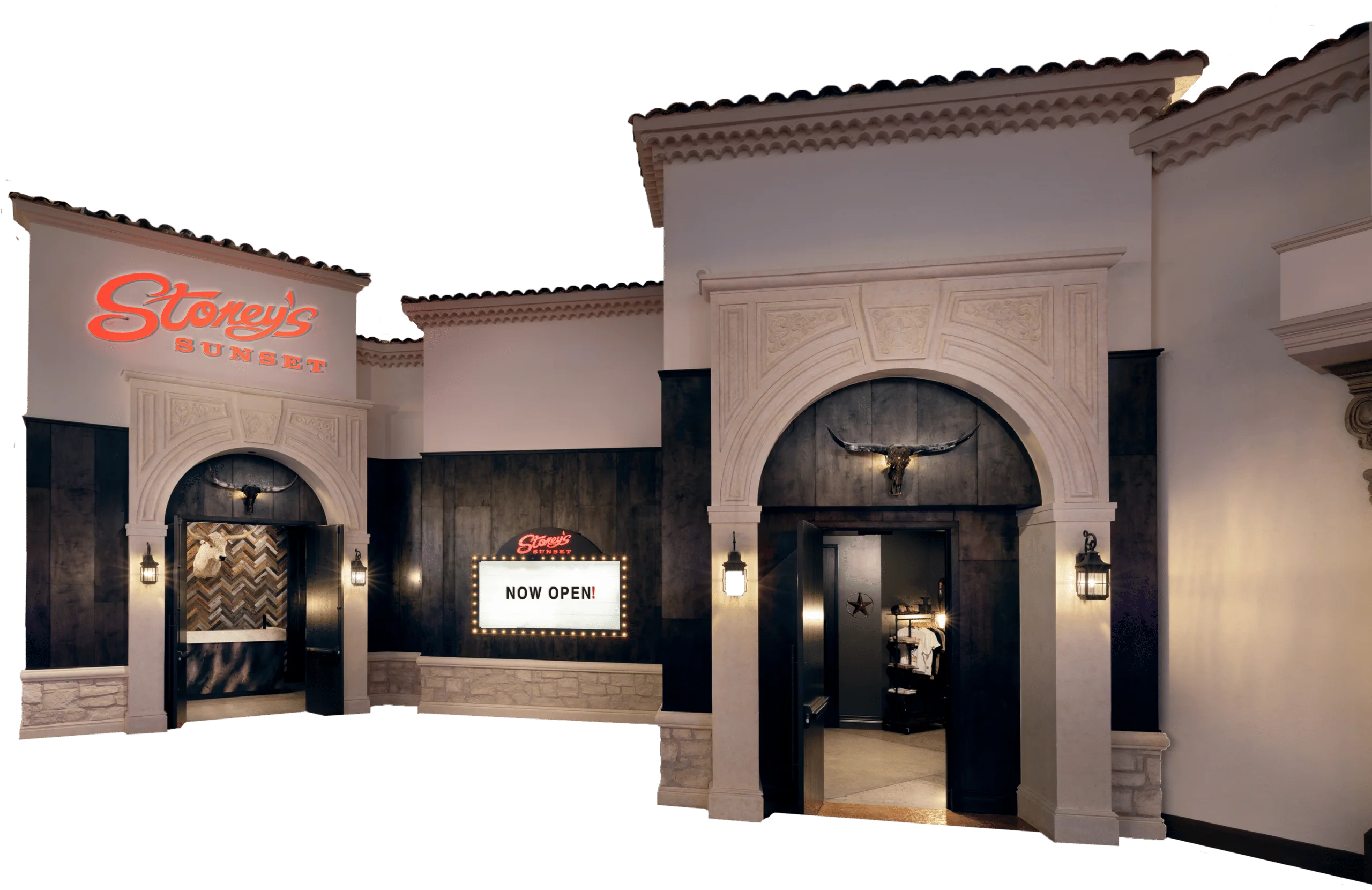 Stoney's Sunset storefront inside Sunset Station